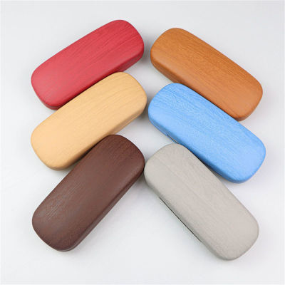 Sunglasses Bag Eyewear Accessories Portable Glasses Pouch Hard Universal Women Fashion Glasses Case Wood