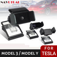 ที่วางศัพท์มือถือในรถยนต์สำหรับ Tesla รุ่น3รุ่น Y 2018-2022 Air Outlet Mount Universal GPS Stand Solar cket อุปกรณ์เสริมในรถยนต์