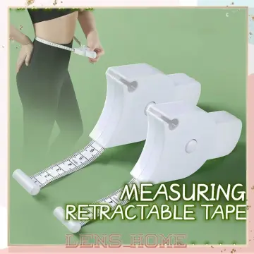 1pc Y-shaped Waist Measuring Tape Automatic Retractable Body Tape For  Fitness Portable Soft Ruler With Handle