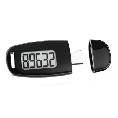 Simple Step Counter,Walking 3D Pedometer with Rechargeable Battery, Accurate Calorie Counter