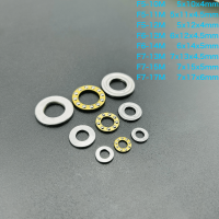 30-80 F5-10M ชิ้นล็อต,F5-11M,F5-12M,F6-12M,,F7-13M,F7-15M , F7-17M 3-In-1 Mini Plane Axial Ball Thrust Bearing