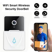 [MEESS] WIFI Doorbell Smart Home Wireless Phone Door Bell Camera Two way Voice Security Video Intercom Night For Apartments