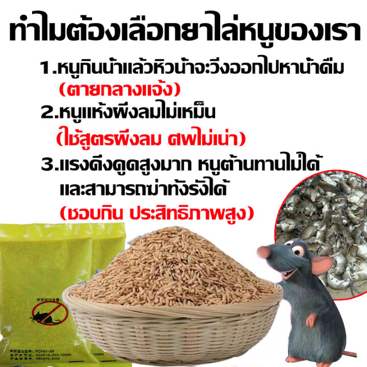 ฆ่าหนู-ฆ่าหมา-พรุ่งนี้เขาจะตาย-ยาเบื่อหนูแห้ง-ยาเบื่อหนู-500g-เข้มข้นสุดๆ-หนูแห้งตายข้างนอกไม่เหม็น-แรงๆ-กำจัดหนูในบ้าน-ปลอดหนูตลอดทั้งปี-กำจัดหนู-ยาเบื่อหมา-เหยื่อกำจัดหนู-ยาเบื่อ-หนู-ยากำจัดหนู