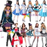 Halloween Annual Meeting COS Alice in Wonderland Mad Hatter Mr. Queen of Hearts Dress Costume