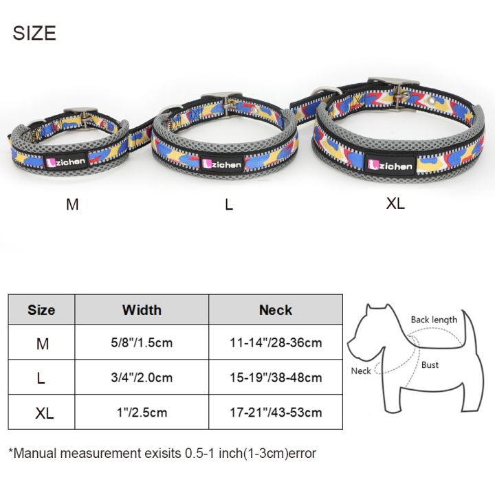 hot-dog-collar-reflective-soft-fashion-printed-adjustable-pet-dog-collar-for-small-medium-large-dogs-collar-training-supplies