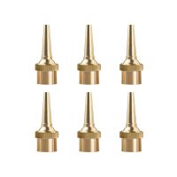 6 PCS Fountain Nozzle Head G1/2 DN15 Adjustable Direction Jet Water Spray Sprinkler Head for Garden Pond Amusement Park