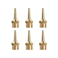 6 PCS Fountain Nozzle Head G1/2 DN15 Adjustable Direction Jet Water Spray Sprinkler Head for Garden Pond Amusement Park