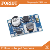 Foriot  โมดูลบูสเตอร์ DC-DC พลังงานสูง8W อินพุต3V-6V ถึง12V 3.7V เครื่องชาร์จแบตเตอรี่ลิเธียมบอร์ดเครื่องเพิ่มกำลังยูเอสบีแผงวงจร Step-Up