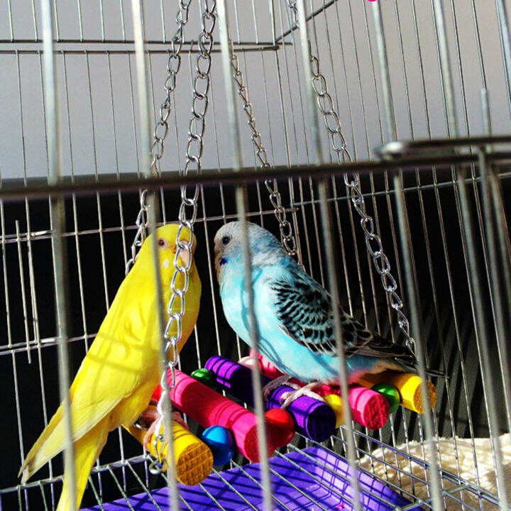 wangxuewen-pet-bird-parrot-parakeet-budgie-cockatiel-cage-hammock-swing-toys-hanging-toy