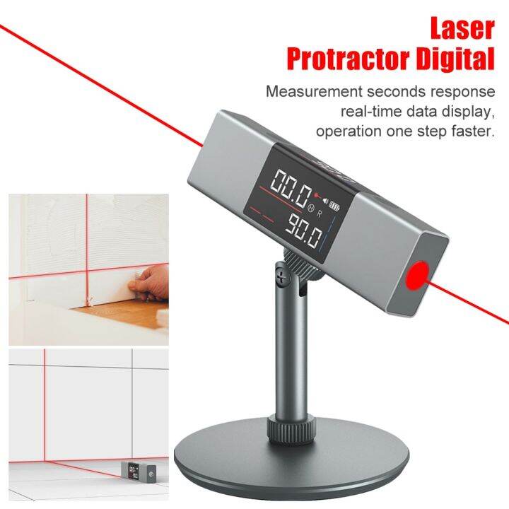 HOTUYANGG LI1 Laser Protractor Digital Inclinometer Angle Measure Laser