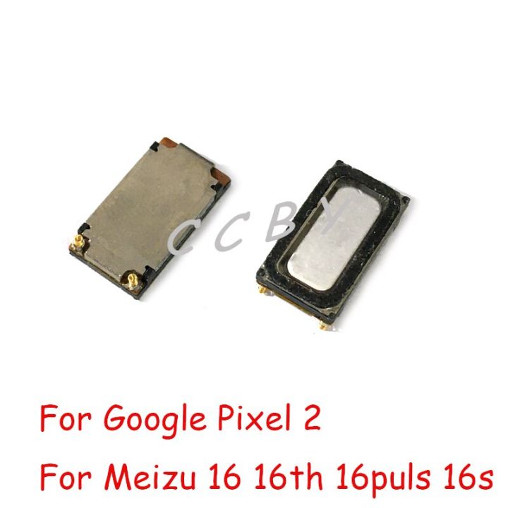 เครื่องรับสัญญาณเสียงลำโพงหูฟัง2ชิ้นสำหรับ Meizu 16 16th 16Puls 16S สำหรับ Google Piexl 2