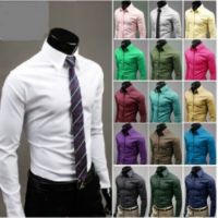 MEN SLIM SHIRT KEMEJA (FORMAL)