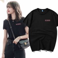 【New】REBUILD Lisa BLACKPINK เสื้อผู้หญิง เสื้อเชิ้ตแขนสั้น เกาหลี แฟชั่น ใส่สบายๆ สินค้ามาใหม่  22042011