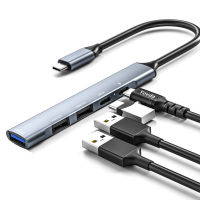 Type-c ท่าเรือขยายห้าในหนึ่งเดียว USB-C เลี้ยว USB3.0 PD ตัวแยกสายของแท่นวาง USB HUB ฮับ .