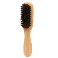 Stiff Hair Brush Beard Brush For Men Removing Tangles Softening Beard Boar Brush Firm Stiffs For Thick Coarse Hair Use For Smoothing Hair Styles ideal