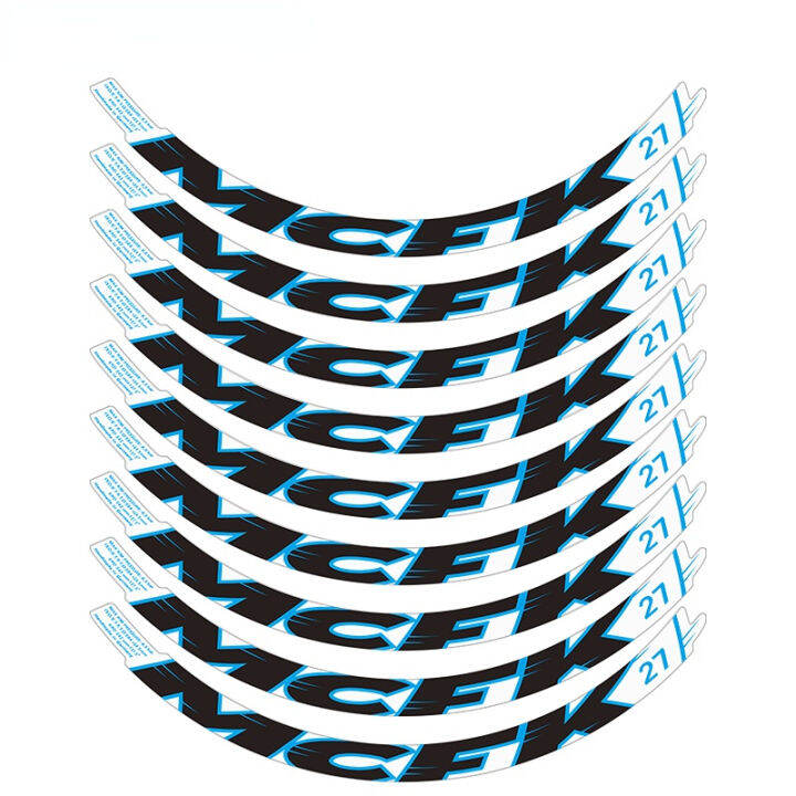 FESA bicycle stickers MTB MCFK 27.5 inch wheel set stickers mountain