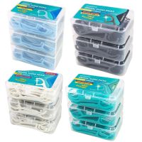 (ซื้อ1แถม1) Watsons Dental Floss วัตสันไหมขัดฟันชนิดด้าม 50ชิ้น x 3กล่อง.