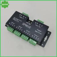 TDPTI76V8เครื่องขยายสัญญาณ SP901E แยก RGB แอดเดรส DC12-24V SPI แผงเมทริกซ์ที่มีโปรแกรมได้คุณภาพสูงแผงทวนสัญญาณ LightDC5ริ้วสายไฟ WS2812B WS2813 WS2811