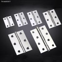 ﹉∈♕ 5Pcs/lot 1/1.5/2/2.5/3 Inch Mini Flat Hinge Stainless Steel Cabinet Doors Windows Hinge Wooden Box DIY