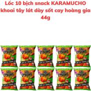 Bánh snack khoai tây lát dày KARAMUCHO vị sốt cay hoàng gia 44g