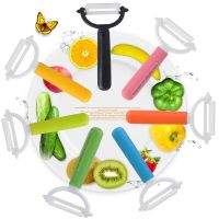 Kitchen Vegetable Peeler Stainless Steel Melon Planer Double-Head Peeler Household Multiple-Function Fruit And Vegetable Peeler Other Specialty Kitche