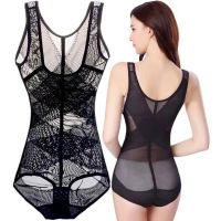 4XL Waist Trainer Body Shaper Trainers Tummy Corset top Shapewear Women Mesh Sexy Butt Lifter Slimming Corset Underwear Maillot