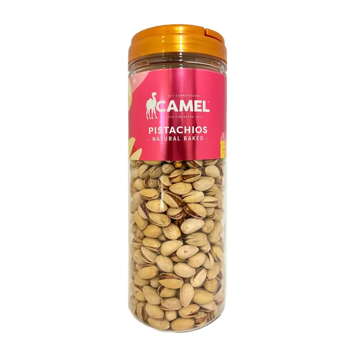 Camel Natural Baked Pistachios 500G Festive Bottle Lazada Singapore