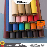 GENEXT [50เซนติเมตร * 137เซนติเมตร] สติกเกอร์หนังติดด้วยตนเองกันน้ำผ้าซ่อมเทปติดบนโซฟาเฟอร์นิเจอร์รถที่นั่งเสื้อผ้าซ่อมแพทช์ตกแต่งบ้านแฮนด์เมด DIY