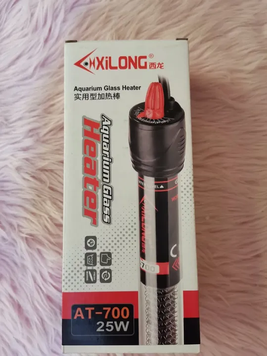 Xilong Aquarium Glass Heater AT700 25w Lazada PH