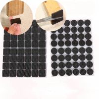 ✚ 48 Pcs Non-slip Self Adhesive Furniture Rubber Table Chair Feet Pads Round Square Sofa Chair Leg Sticky Pad Floor Protectors Mat