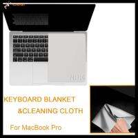 RUANEHAN ผ้าคลุมผ้าทำความสะอาดกันฝุ่นไมโครไฟเบอร์แล็ปท็อป,ผ้าคลุมคีย์บอร์ดฟิล์มป้องกัน