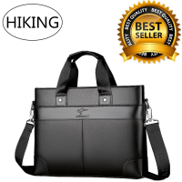 HIKING กระเป๋าธุรกิจ กระเป๋าถือ กระเป๋าสะพายไหล่ผู้ชาย Laptop Bags ซองแล็ปท็อป ทนทาน กันน้ำ Korean Style  กระเป๋าสะพายไหล่และกระเป๋าทรงแมสเซนเจอร์