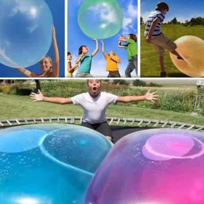 40/60/80/130cm Giant Elastic Water-filled Ball TPR Interactive Swimming Pools Toy Water Filled Ball Water Balloons for Beach