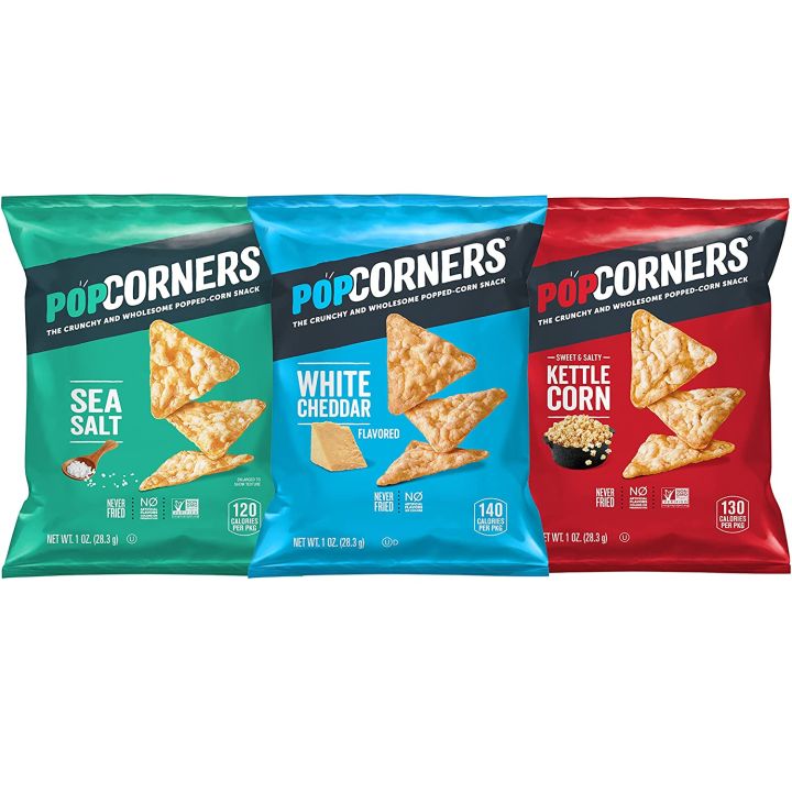 PopCorners Snacks Gluten Free Chips, 1oz Bags (20 Pack) | Lazada PH