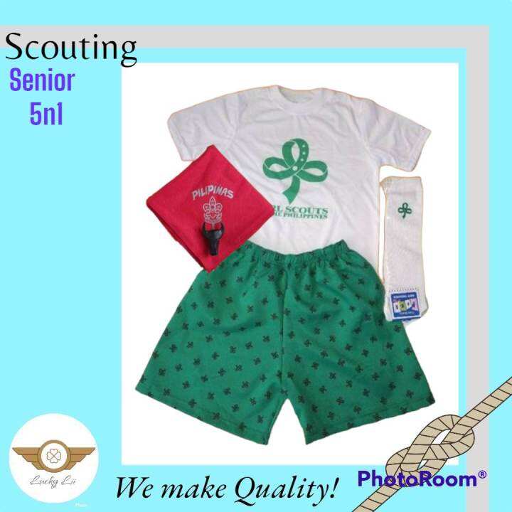 LIANCO'S NEW UNIFORM GIRLS SCOUTING TYPE B SENIOR SET | Lazada PH