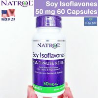 ไอโซฟลาโวน สารสกัดจากถั่วเหลือง Soy Isoflavones 50mg 60 or 120 Capsules - Natrol