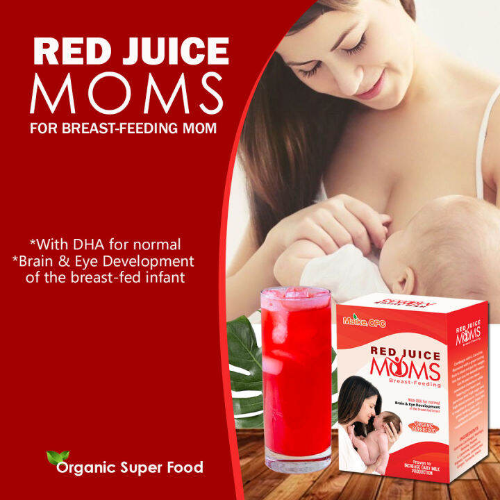 Red Juice Moms(7sachets)Premium Herbs Corp Breastfeeding Juice w