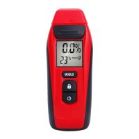 Pin-Type Digital Moisture Mold Detector Tester จอแสดงผลอุณหภูมิความแม่นยำสูงเครื่องมือวัดความชื้นไม้