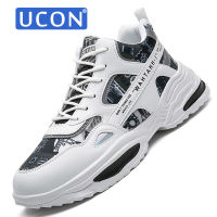 UCON ใหม่ฤดูใบไม้ผลิและฤดูร้อนรองเท้ากีฬาลำลองแฟชั่นผู้ชาย39-44,รองเท้ากีฬาอินเทรนด์อเนกประสงค์ระบายอากาศได้ดีน้ำหนักเบา