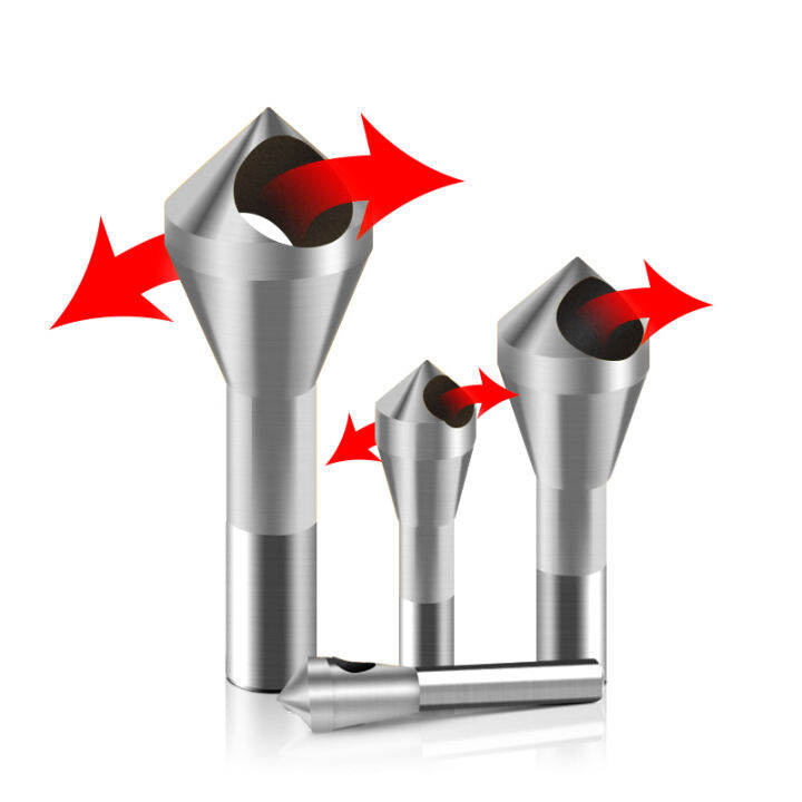 Oblique hole chamfering bit reverse taper hole metal stainless steel