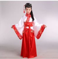 【CW】 New chinese dance costumes children traditional costume girls ancient hanfu dress