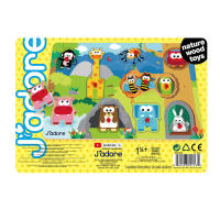 Toys R Us Jadore ฌาดอร์ ของเล่นไม้  Matching Animal Board (930315)