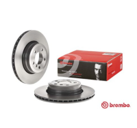 จานเบรคหลัง BMW SERIES 7 E65 E66 E67 730d 735i 740d 740i 745i 750i 2001-2009 345MM BREMBO / ชิ้น