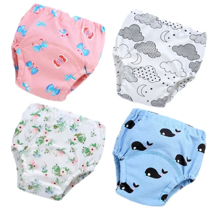 6 Layers Baby Diapers Cotton Panties Newborn Fraldas Reusable Cloth