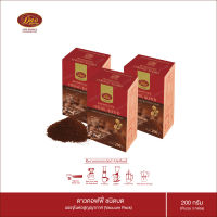 กาแฟ ดาว Triple Pack (ชนิดบด ดาว คอฟฟี่) Dao Strong Blend Ground Beans Coffee สตรอง เบลนด์ กล่องสีแดง (ขนาด 200g. x 3 กล่อง)