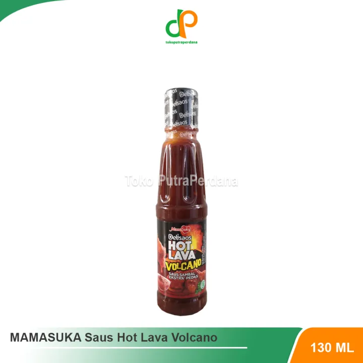 Saos Saus Hot Lava Volcano Mamasuka 130ml Lazada Indonesia