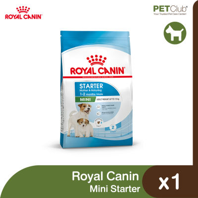 [PETClub] Royal Canin Mini Starter Mother &amp; Babydog 3 ขนาด [1kg. 3kg. 8.5kg.]