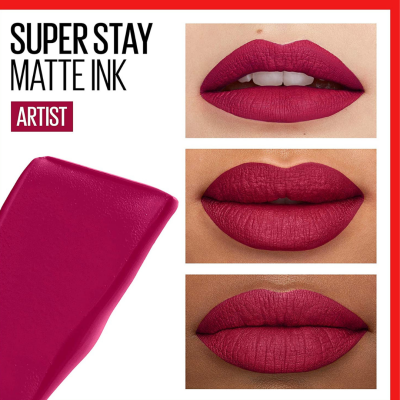 เมย์เบลลีน Maybelline Super Stay Matte Ink Liquid Lipstick – 120 Artist