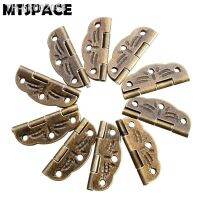 ☃❐♞ MTSPACE 10pcs/Set 30mm x22mm Door Butt Hinges Alloy rotated from 0 degrees to 280 degrees Antique Bronze Tool Parts