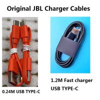 สายชาร์จได้ไว USB Type-C ของแท้สำหรับ JBL Charge4/Pulse4/Flip5 Flip หูฟังหูฟังบลูทูธไร้สาย6 GO3